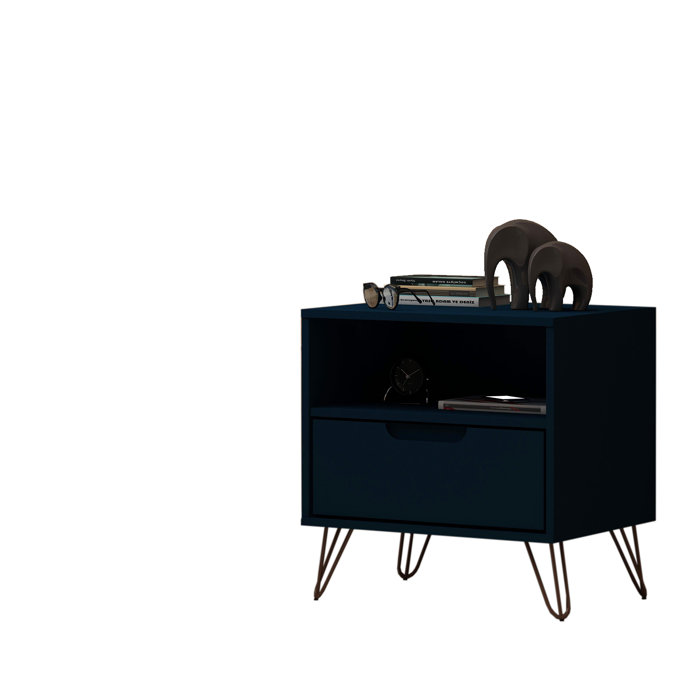 Hashtag Home Chehalis Solid + Manufactured Wood Nightstand & Reviews